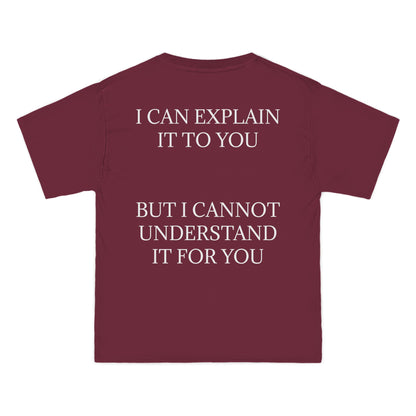 I Cannot Understand It For You Men's Short-Sleeve Crewneck Tee