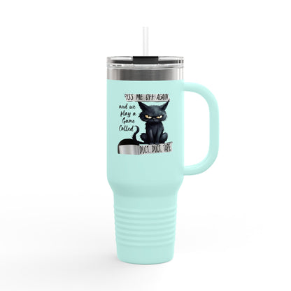 Duct, Duct, Tape Insulated Travel Mug