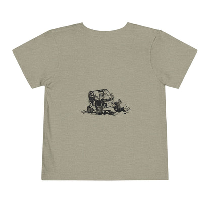 Slingin' Mud Side By Side Toddler Unisex Short Sleeve Crewneck Tee