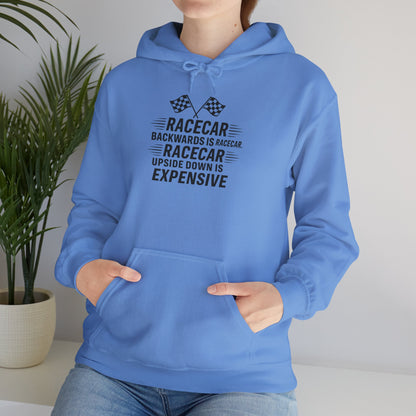 Racecar Backwards Unisex Hoodie