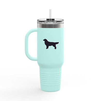 Golden Silhouette Insulated Travel Mug