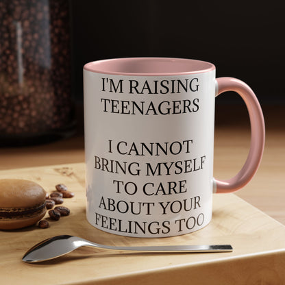 Raising Teenagers 2-Tone Coffee Mug