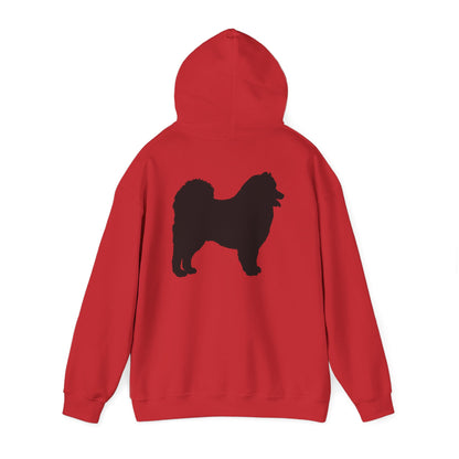 Samoyed Silhouette Unisex Hoodie