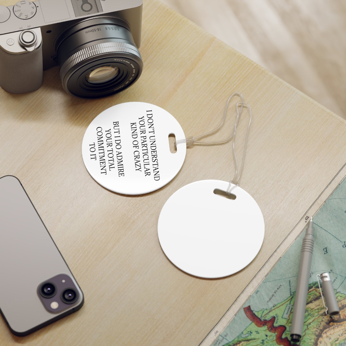 Kind Of Crazy Luggage Tag