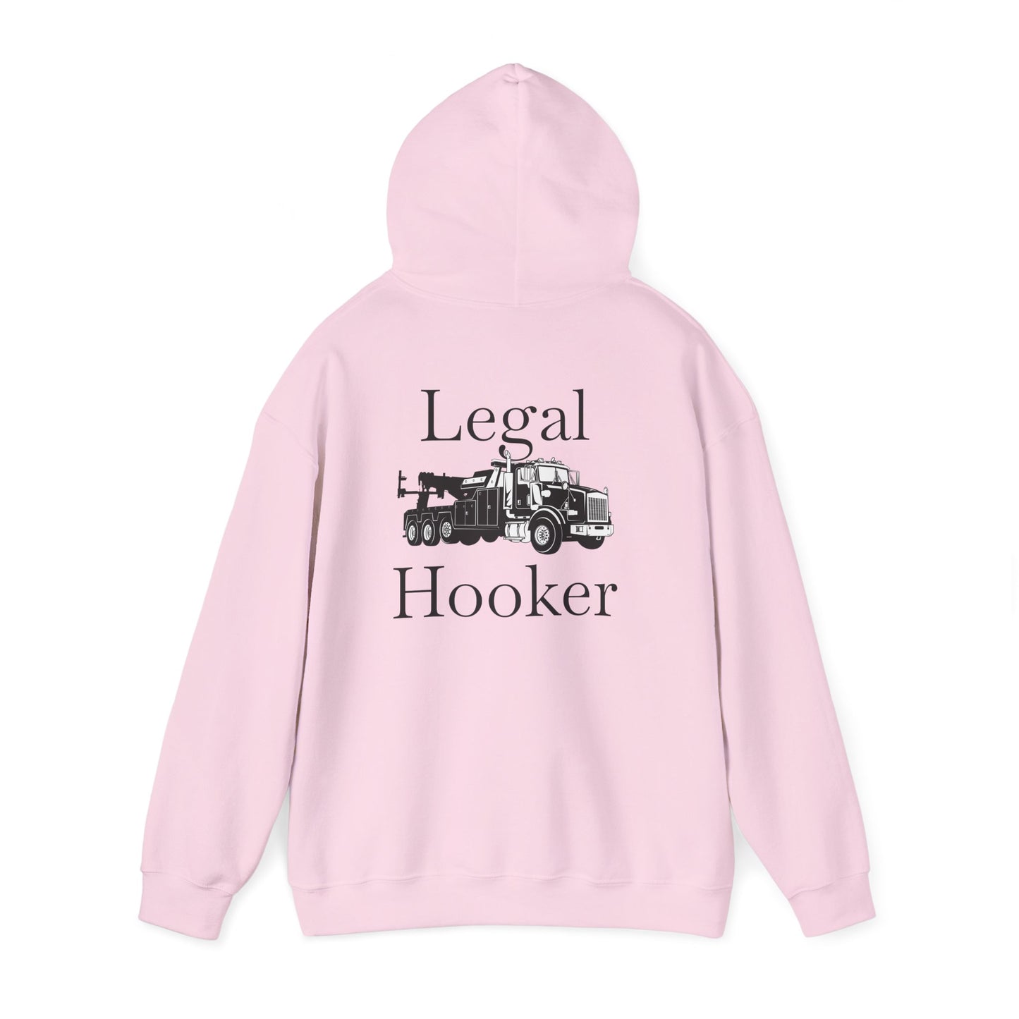 Legal H**ker Heavy Tow Truck Unisex Hoodie