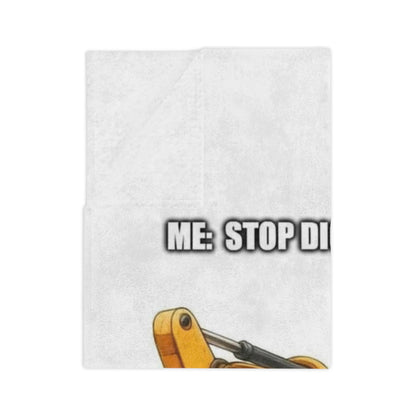 Digmaster Velveteen Microfiber Blanket