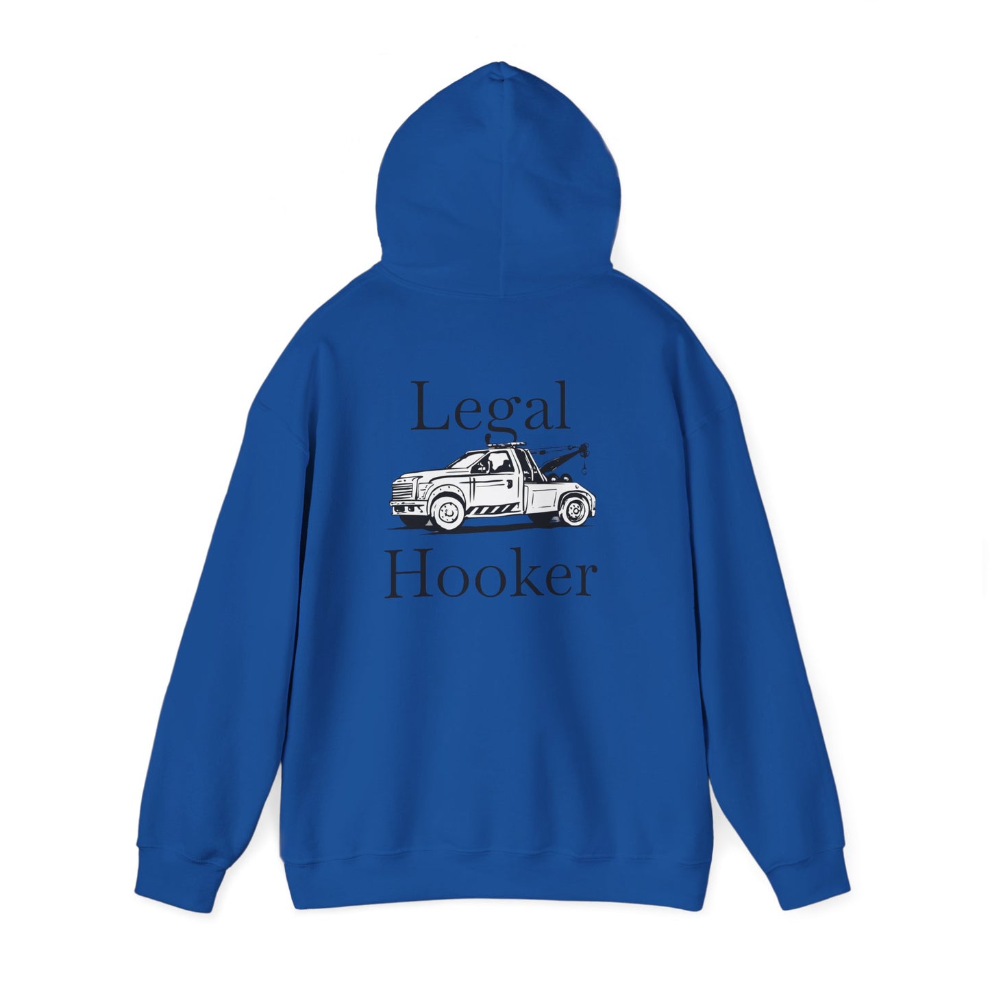 Legal H**ker Wheel Lift Tow Truck Unisex Hoodie