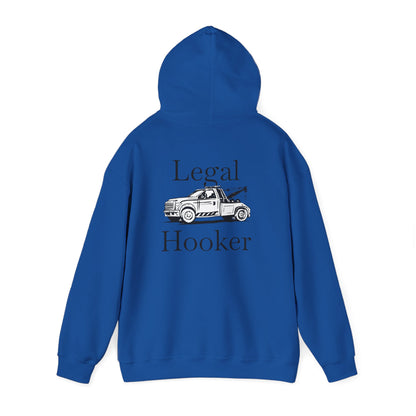 Legal H**ker Wheel Lift Tow Truck Unisex Hoodie