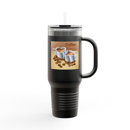 Coffee With Love Insulated Travel Mug