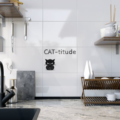 CAT-titude Ceramic Photo Tile