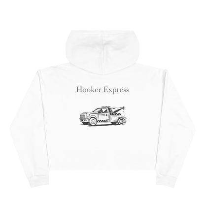 H**ker Express Wheel Lift Tow Truck Women's Crop Hoodie