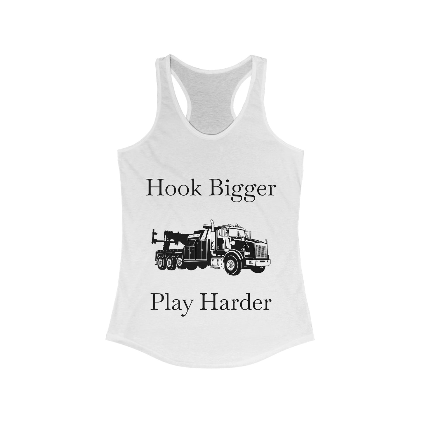 Hook Bigger Women's Racerback Tank