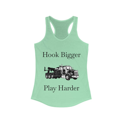 Hook Bigger Women's Racerback Tank