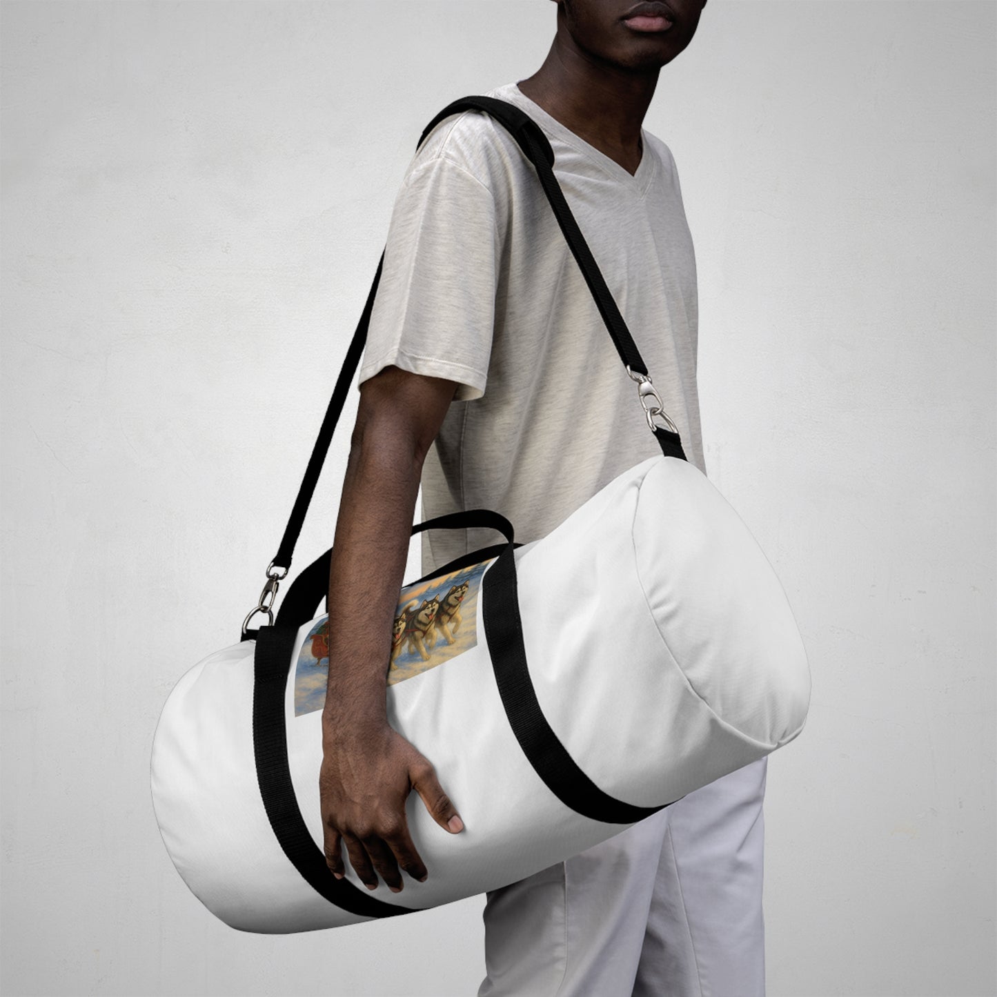 Dashing Through The Snow Duffel Bag