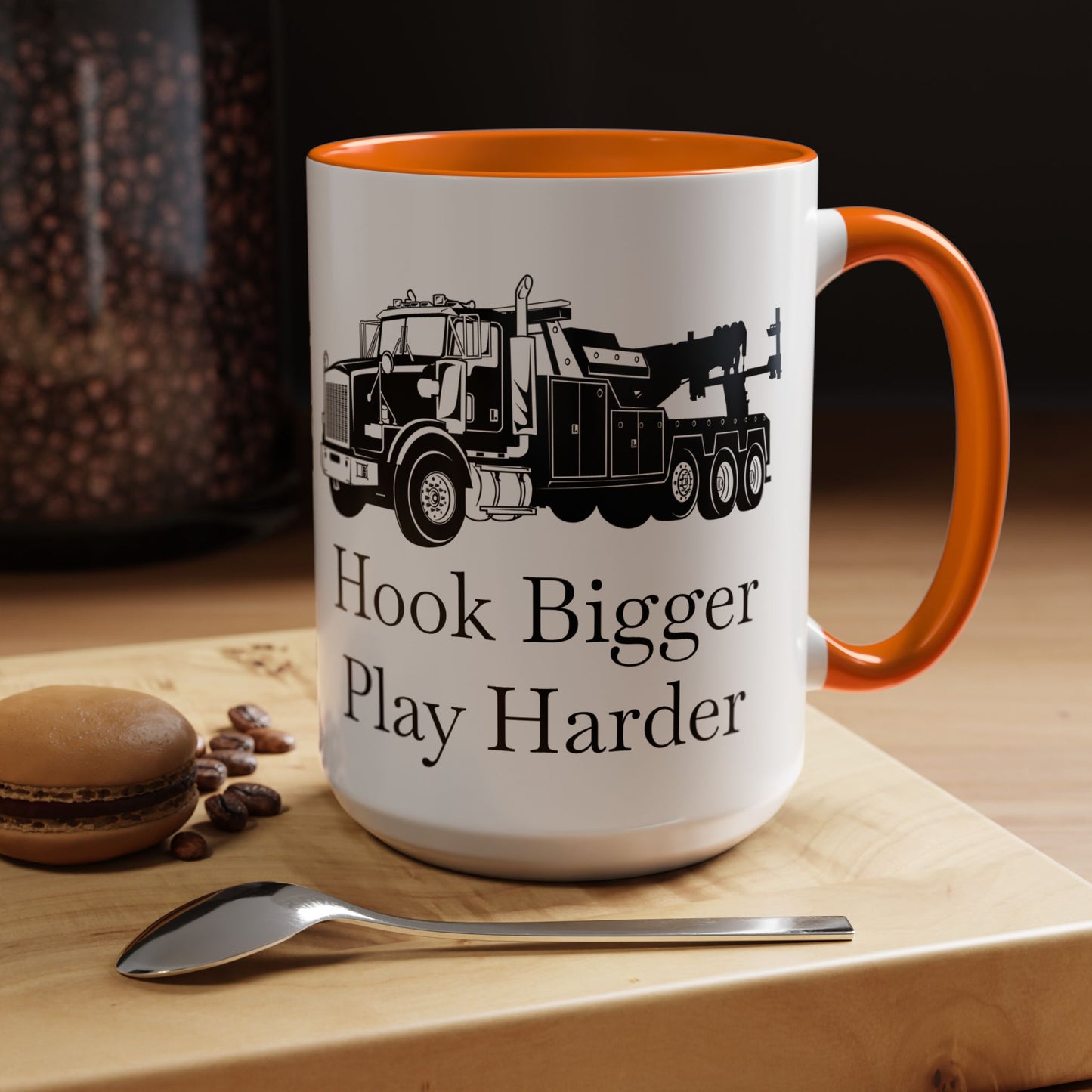 Hook Bigger 2-Tone Coffee Mug