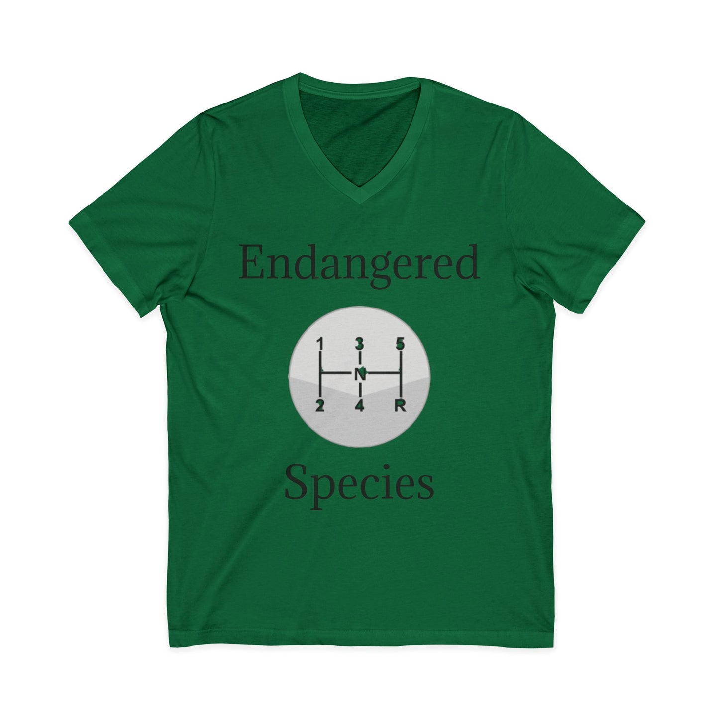 Endangered Species Unisex Short Sleeve V-Neck Tee