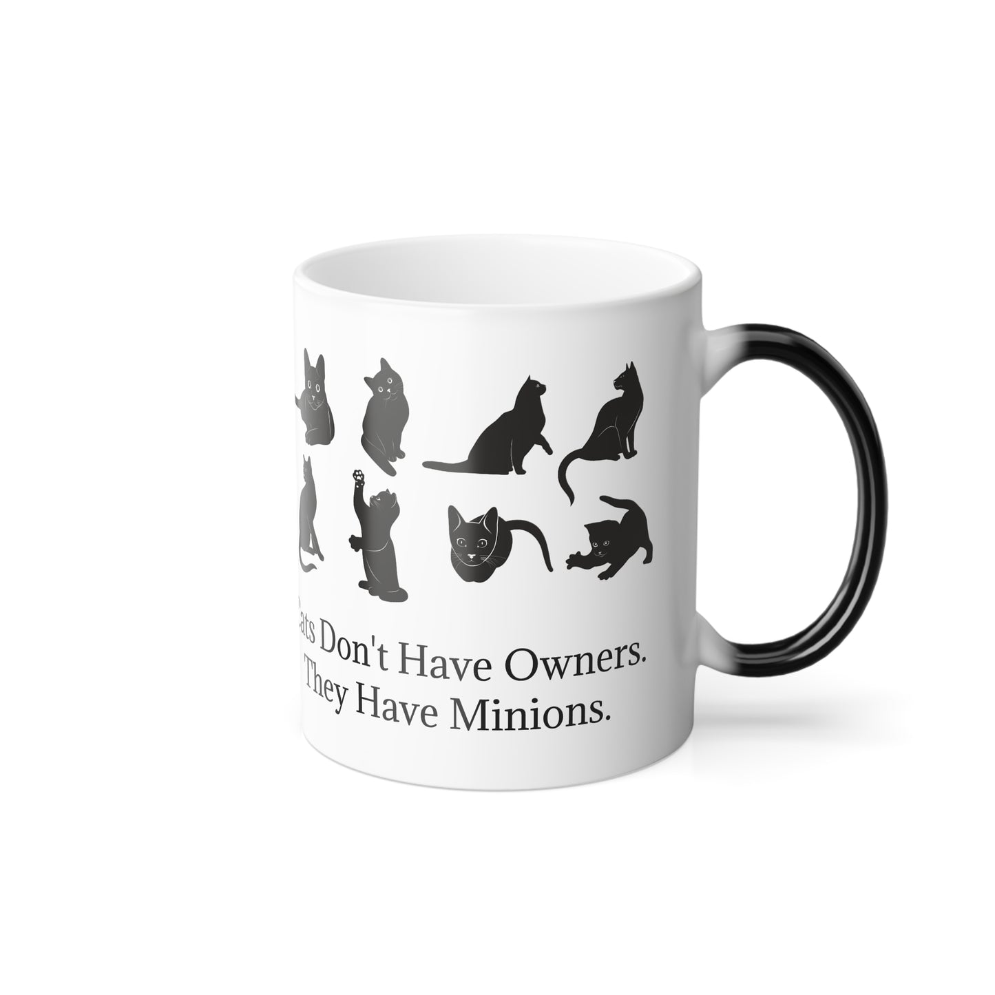 Cat Minions Color Changing Mug