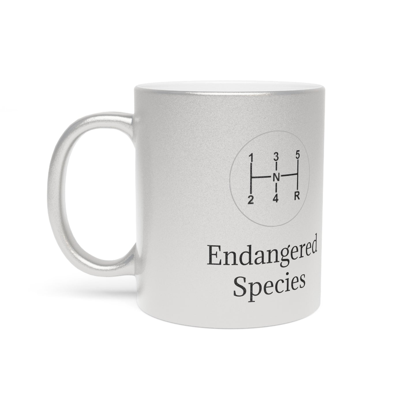 Endangered Species Metallic Coffee Mug