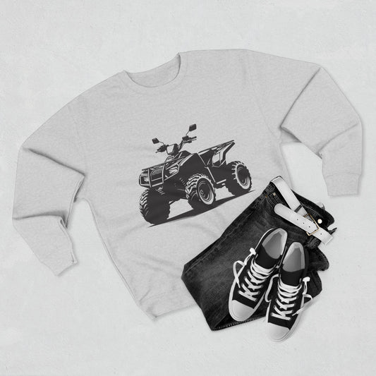 Off The Beaten Path Quad Unisex Crewneck Sweatshirt