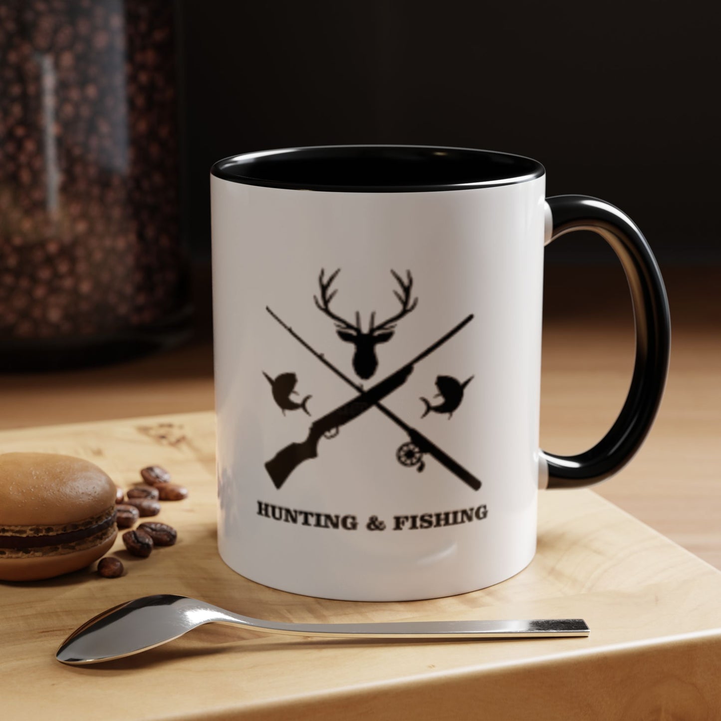 Hunting/Fishing 2-Tone Coffee Mug