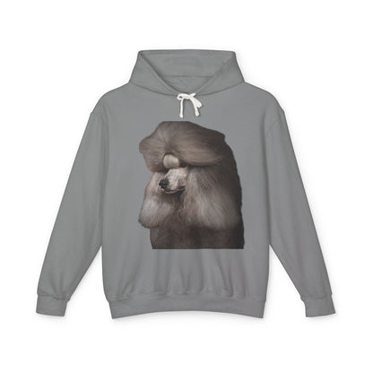 Poodle Head Unisex Lightweight Hoodie