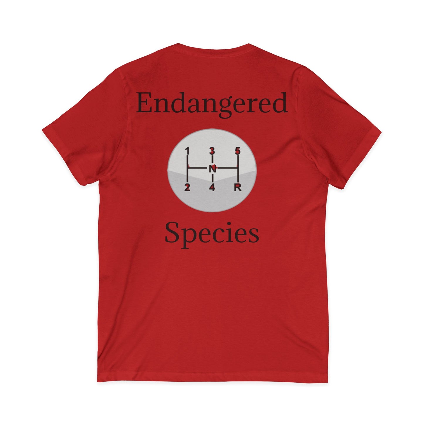 Endangered Species Unisex Short Sleeve V-Neck Tee