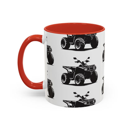 Off The Beaten Path Quad 2-Tone Coffee Mug