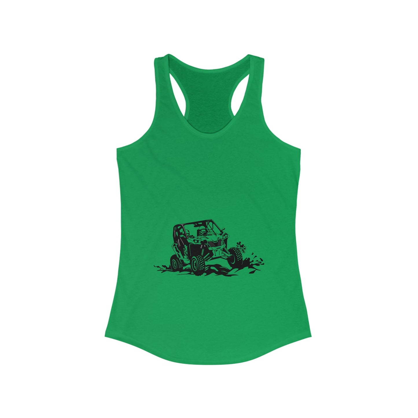 Slingin' Mud Side By Side Women's Racerback Tank