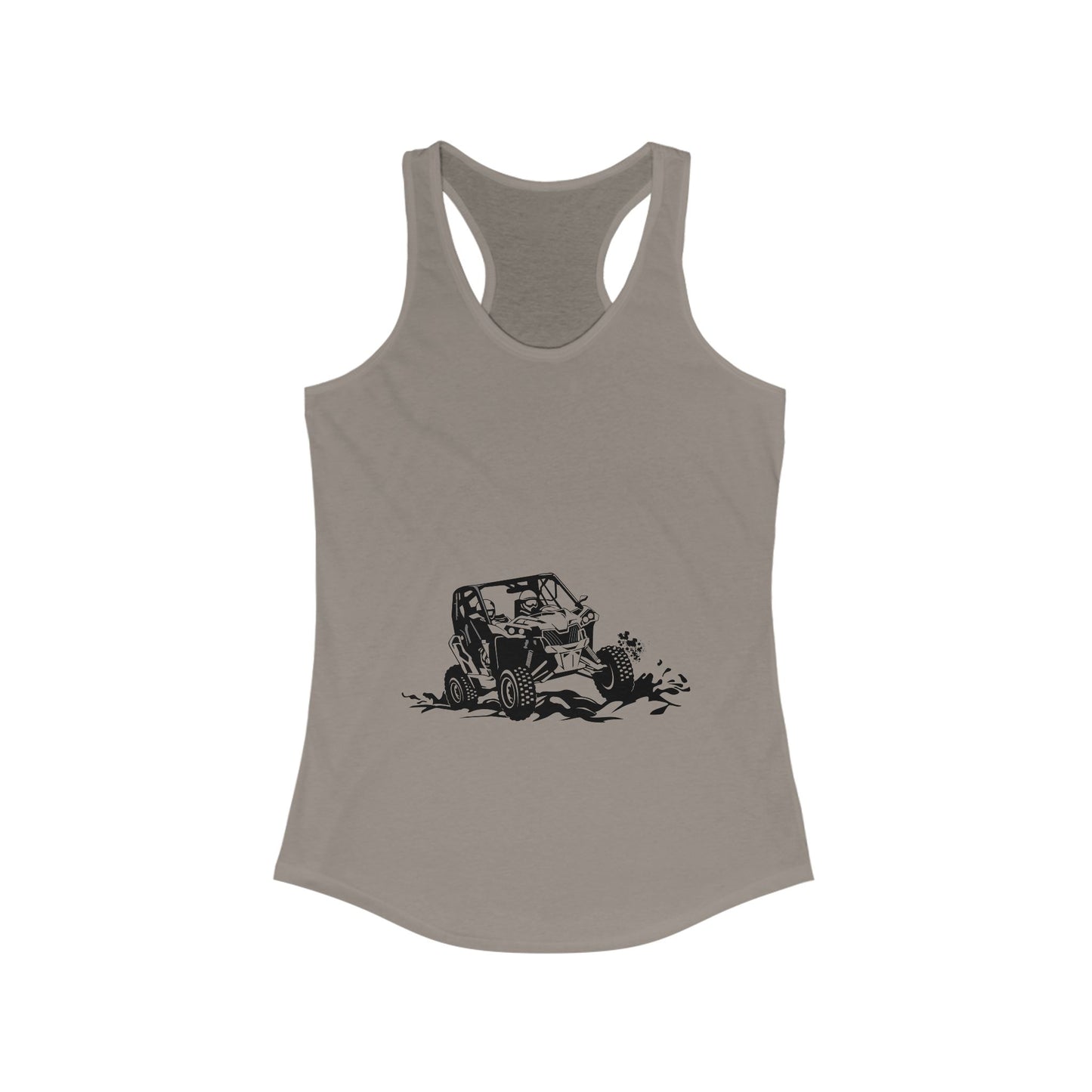 Slingin' Mud Side By Side Women's Racerback Tank