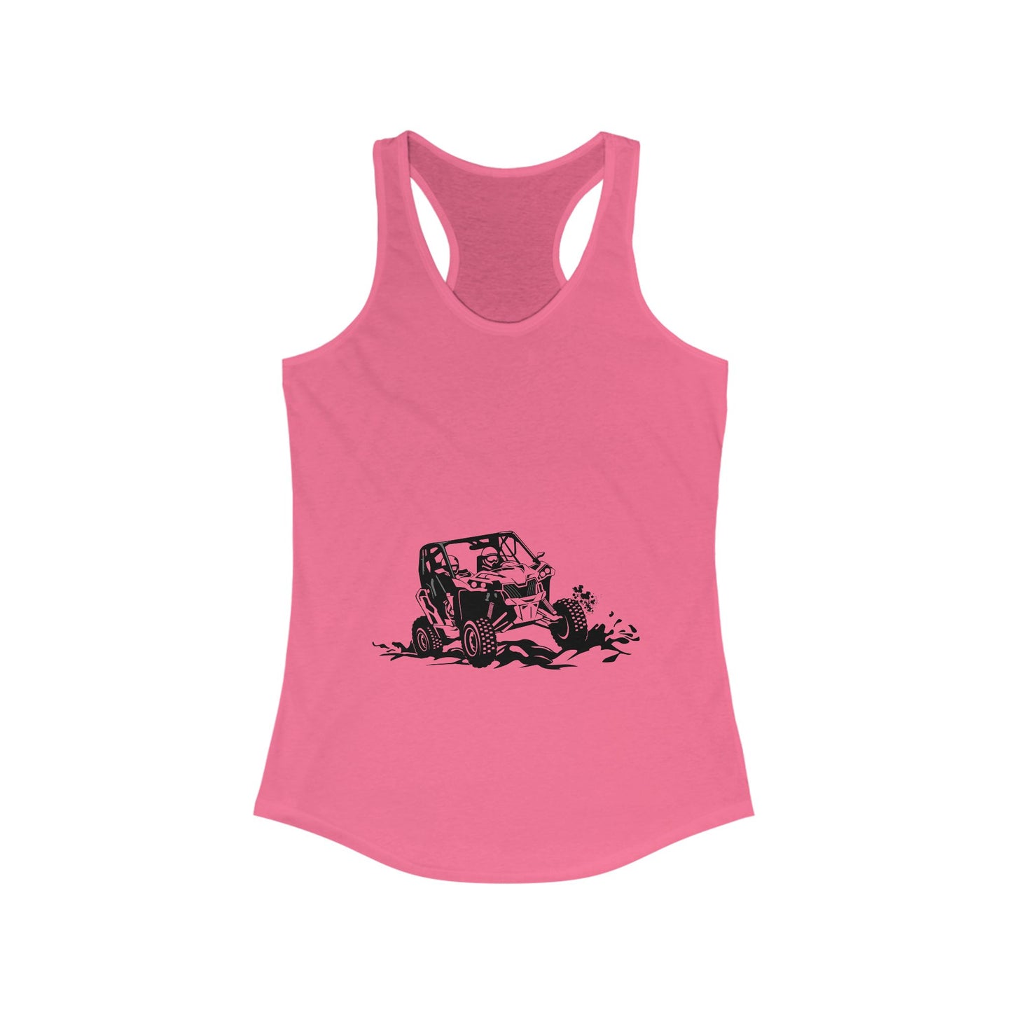 Slingin' Mud Side By Side Women's Racerback Tank