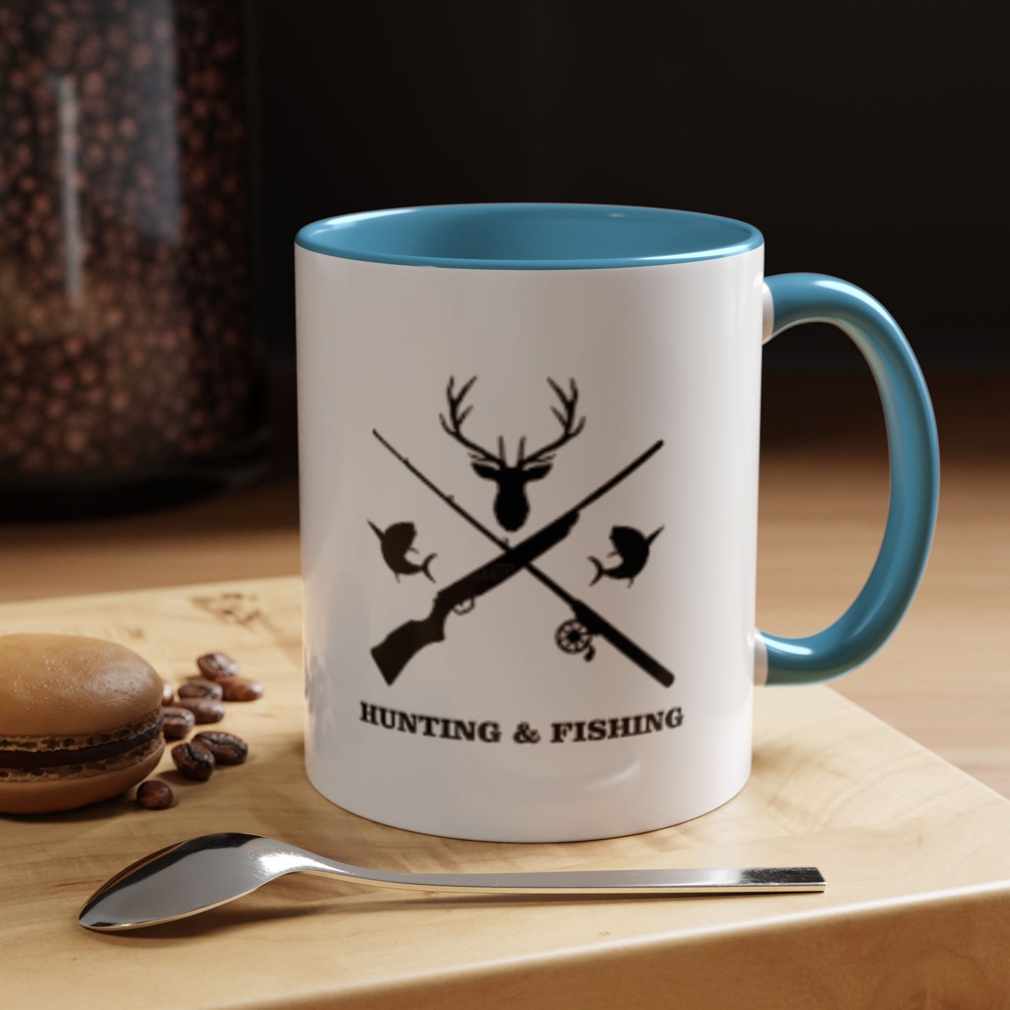 Hunting/Fishing 2-Tone Coffee Mug