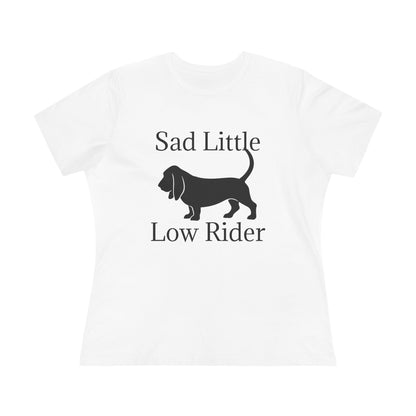 Sad Little Low Rider Women's Short Sleeve Crewneck Tee