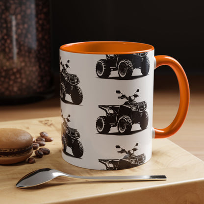 Off The Beaten Path Quad 2-Tone Coffee Mug