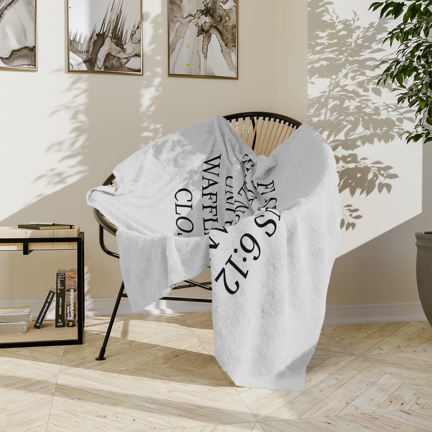 Florinthians 6:12 Velveteen Microfiber Blanket