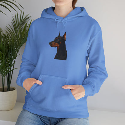 Doberman Head Unisex Hoodie