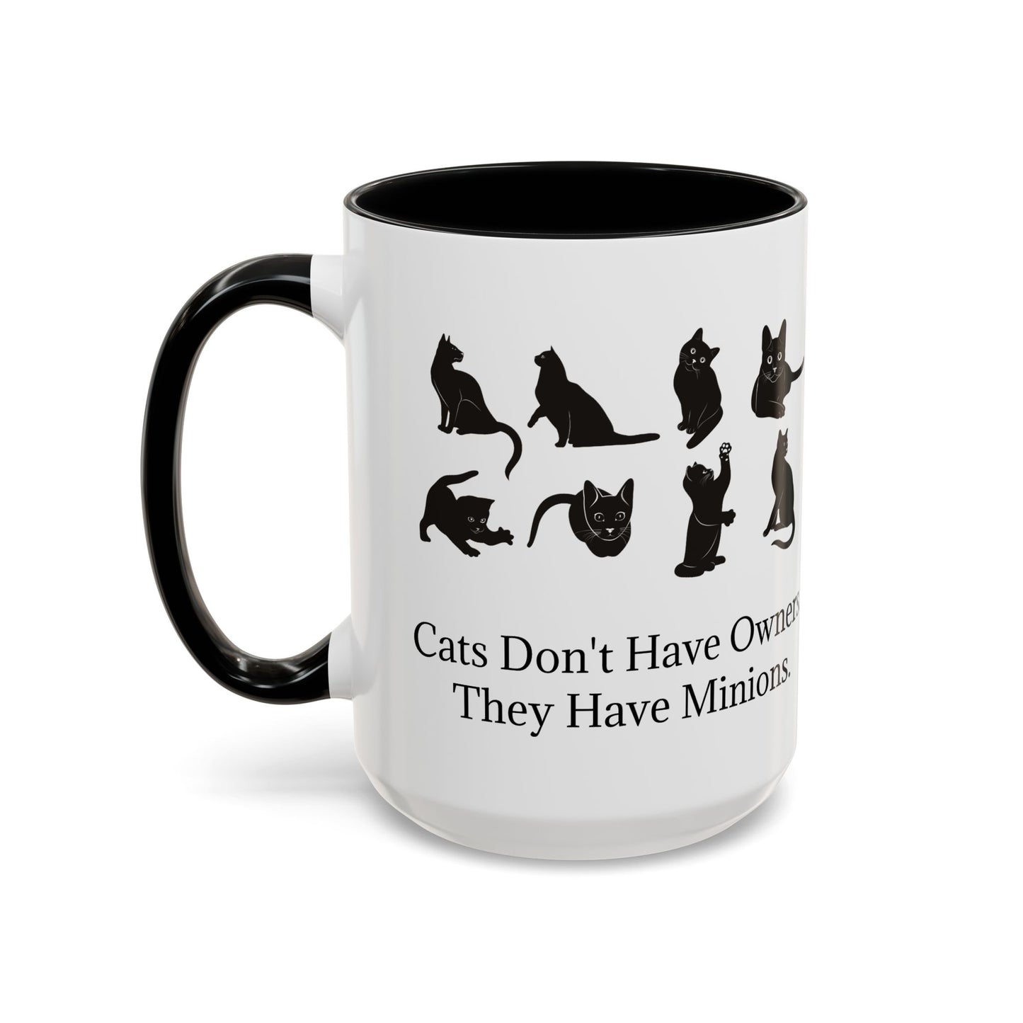 Cat Minions 2-Tone Coffee Mug