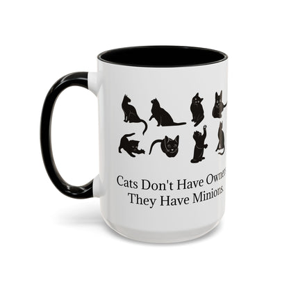 Cat Minions 2-Tone Coffee Mug
