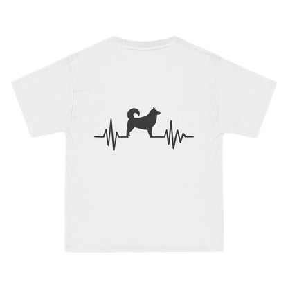 My Heart Beats For Malamutes Men's Short-Sleeve Crewneck Tee