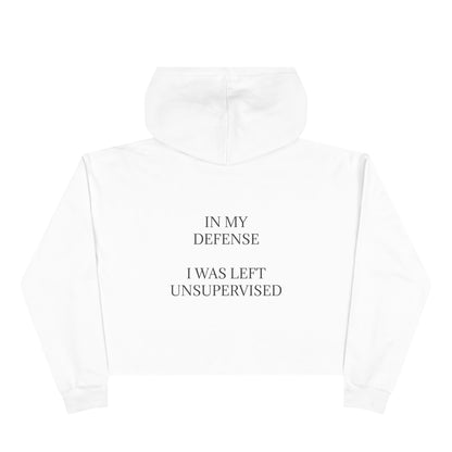 Unsupervised Women's Crop Hoodie