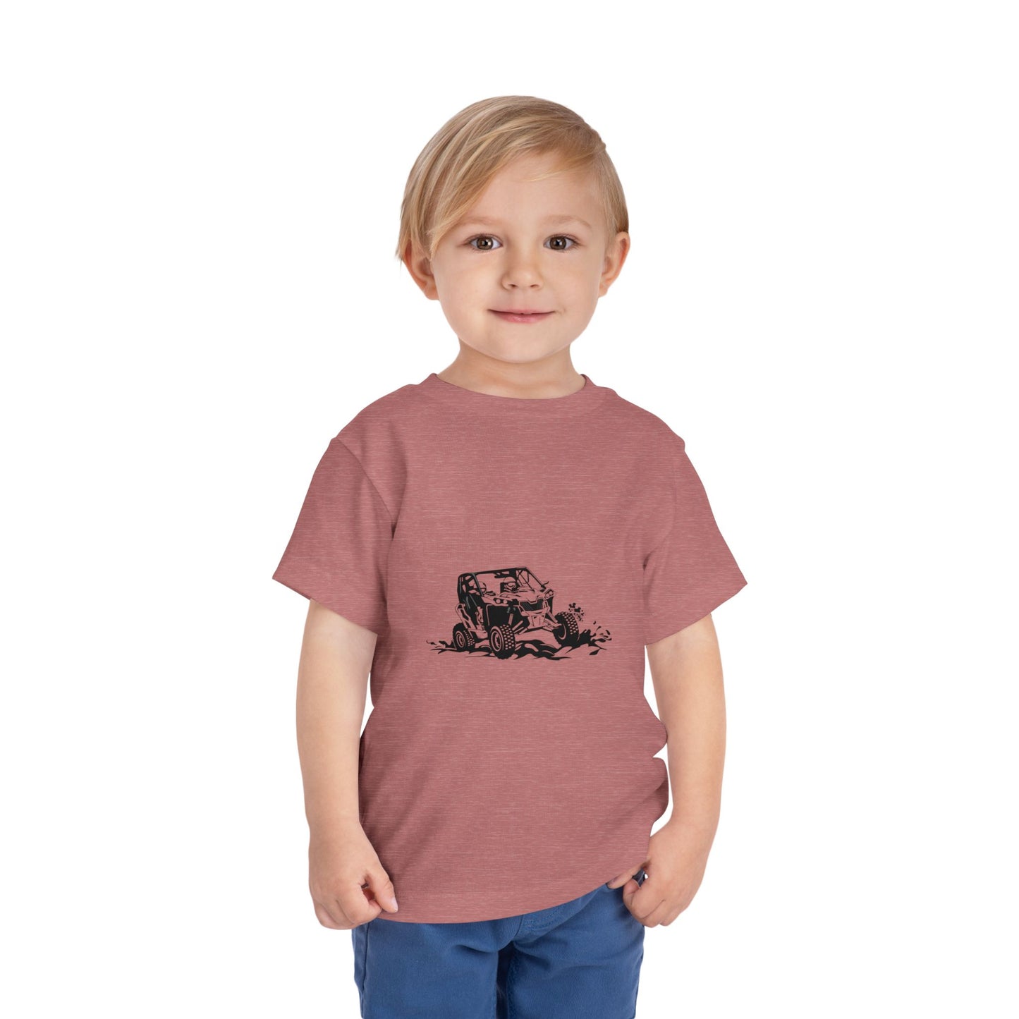 Slingin' Mud Side By Side Toddler Unisex Short Sleeve Crewneck Tee