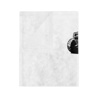 Off The Beaten Path Side By Side Velveteen Microfiber Blanket