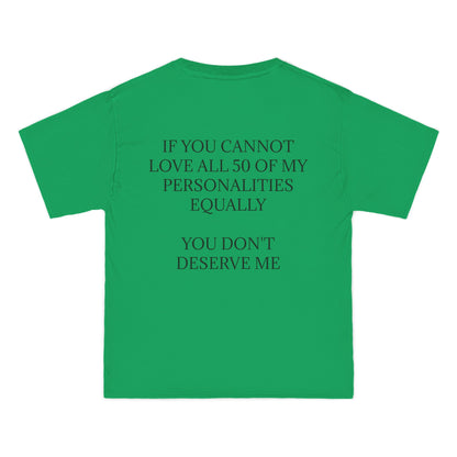 50 Personalities Men's Short-Sleeve Crewneck Tee