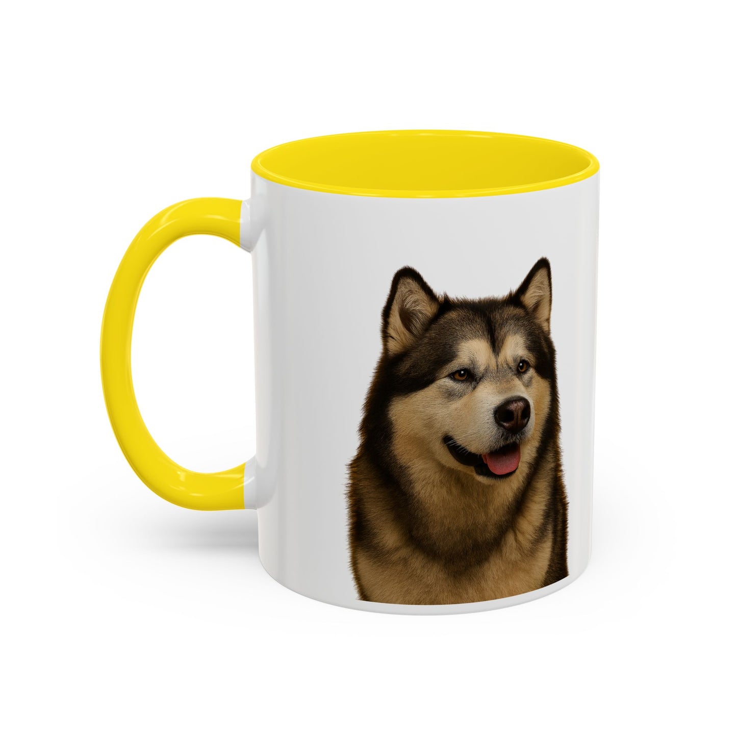 Malamute Head 2-Tone Coffee Mug