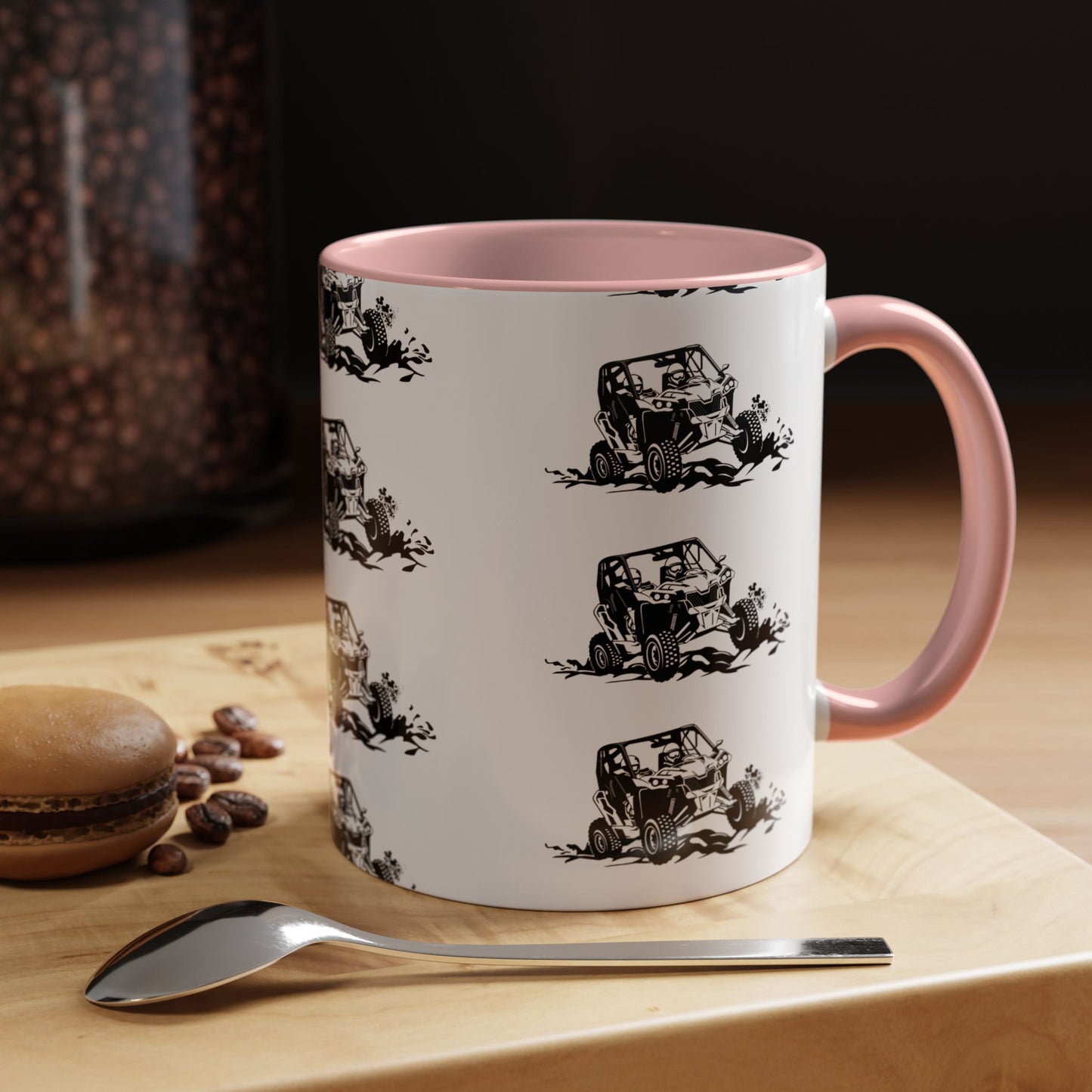 Slingin' Mud Side By Side 2-Tone Coffee Mug
