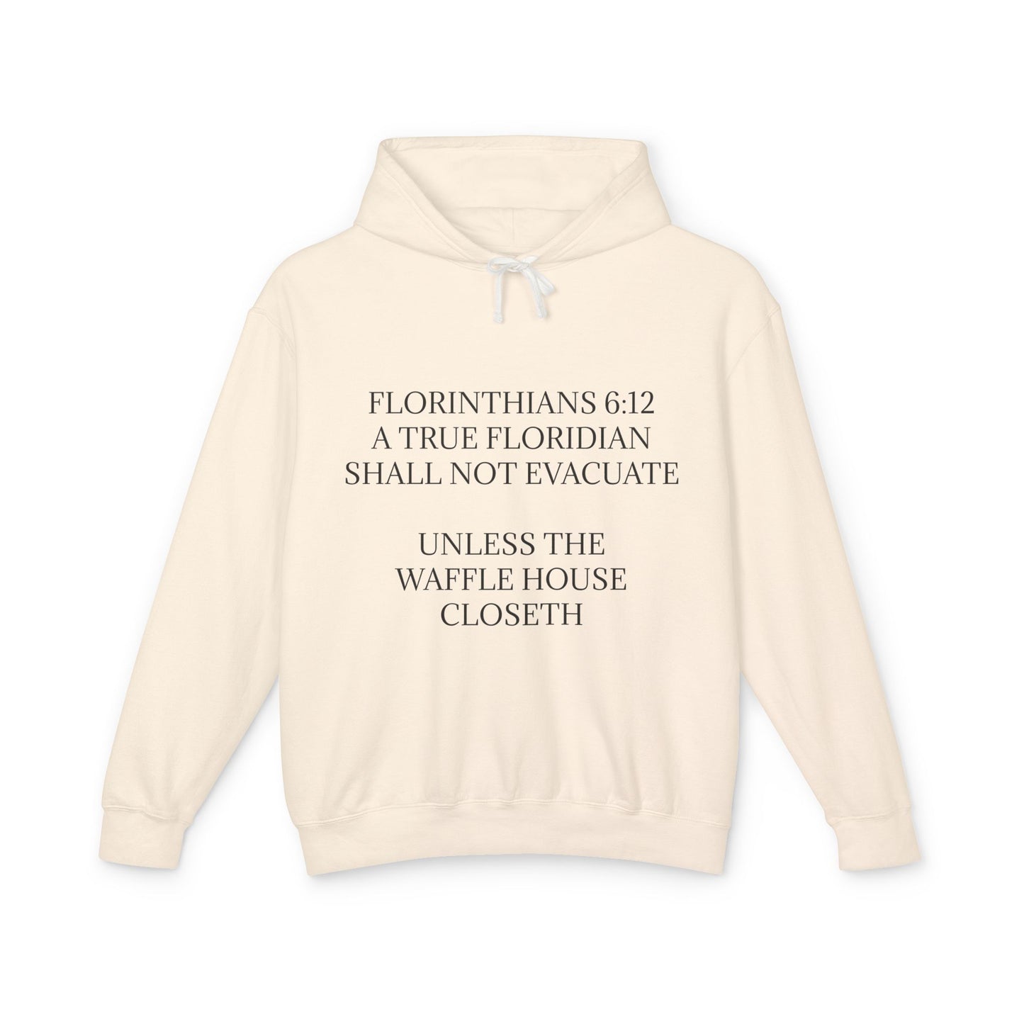 Florinthians 6:12 Unisex Lightweight Hoodie