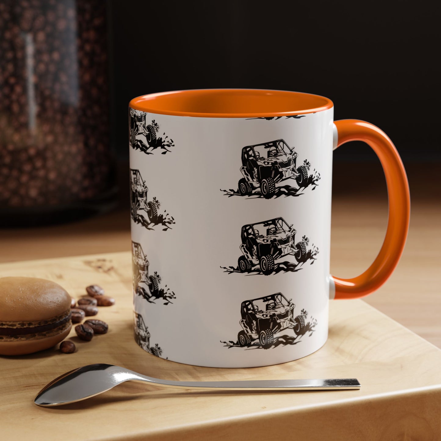 Slingin' Mud Side By Side 2-Tone Coffee Mug