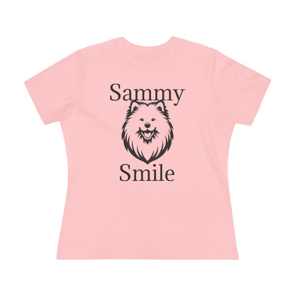 Sammy Smile Women's Short Sleeve Crewneck Tee
