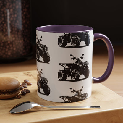 Off The Beaten Path Quad 2-Tone Coffee Mug