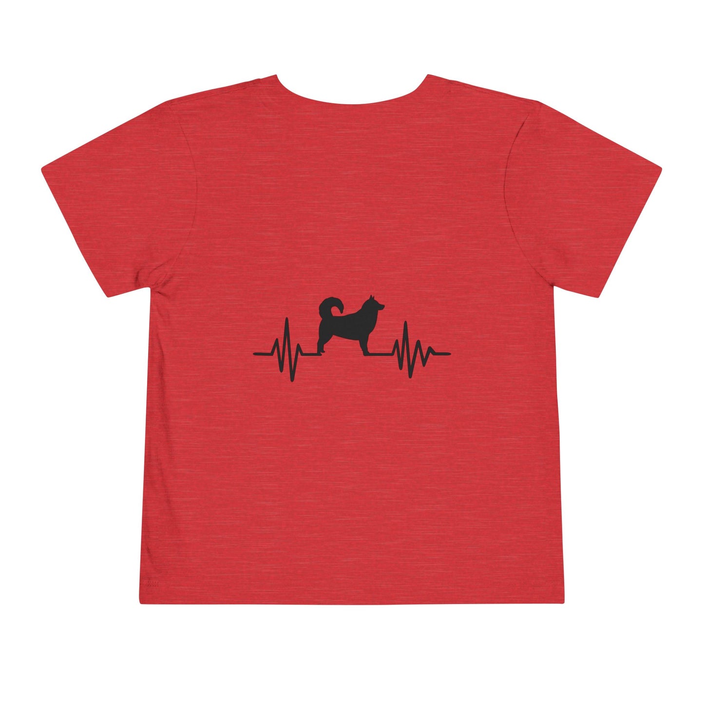 My Heart Beats For Malamutes Toddler Unisex Short Sleeve Crewneck Tee