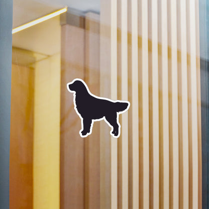 Golden Silhouette Vinyl Decal